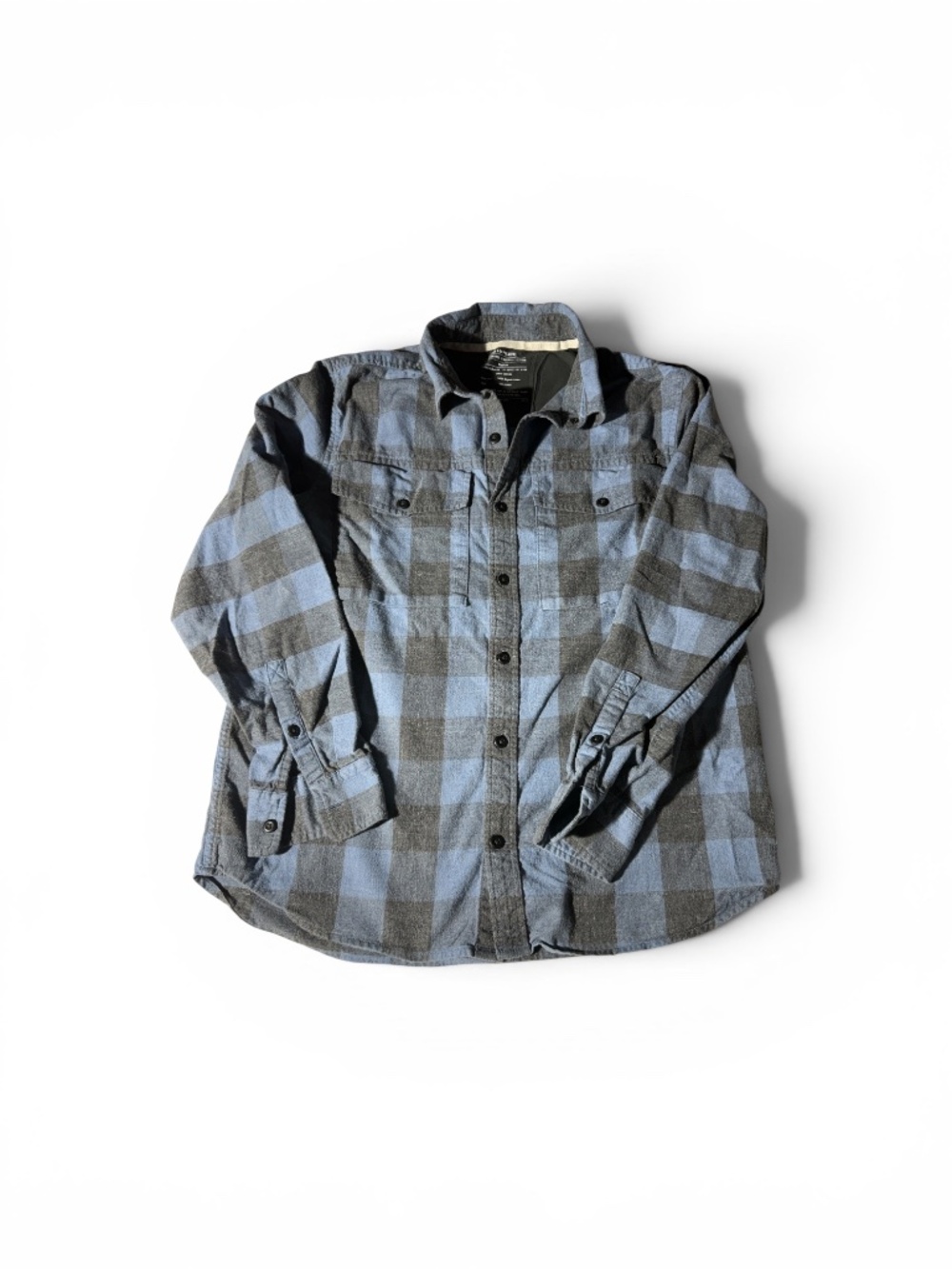 REI Co-op Organic Cotton Plaid Flannel Button Down Shirt Men’s Medium